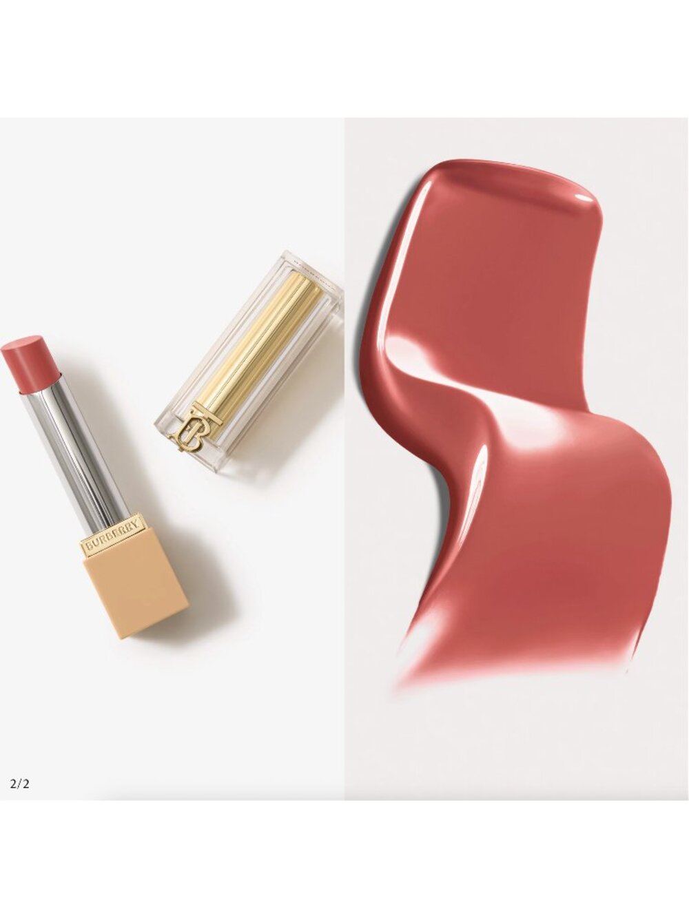 Burberry Brit Shine Lipstick 'British Rose No.601' NEW $45